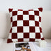 Red and white chessboard
