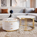Gold White