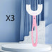 Long pink 3PCS
